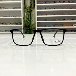 فریم عینک طبی کائوچویی tr90 مستطیلی کیفیت عالی مارک ریبن رنگ مشکی در عینک کاسپین