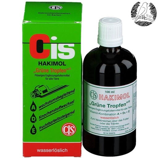 قطره AD3E هاکیمول مخصوص تقویت نطفه و ازدیاد تخم (شیشه 20 میل)