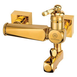 شیر دوش حمام قهرمان مدل ارس طلایی (60 ماه گارانتی) QAHREMAN 