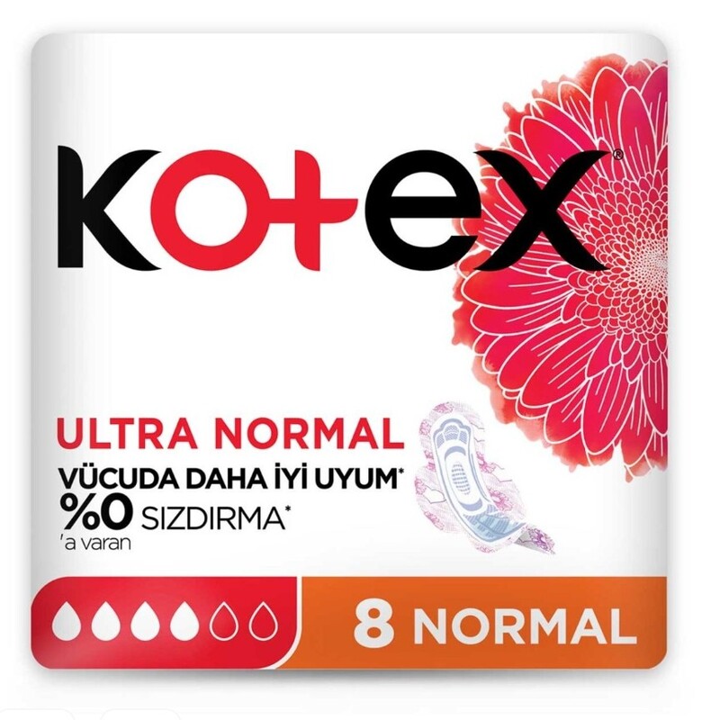 نوار بهداشتی کوتکس سایز معمولی مدل Ultra Normal بسته 8 عددی

