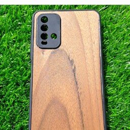 گارد چوبی با چوب طبیعی گردو مناسب موبایل شیائومی ردمی 9 تی