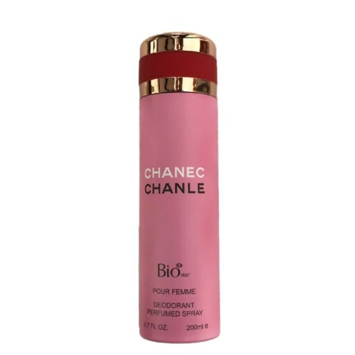 اسپری بدن خوشبو کننده چنس شنل زنانه بیو استار

Chanec Chanle body spray Freshener Women