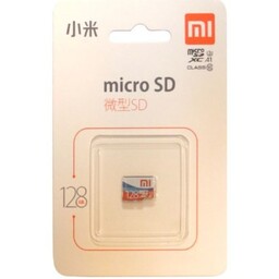 رم شیائومی (کارت حافظه) microSD مدل Mi class A1 U3 ظرفیت 128 گیگابایت 