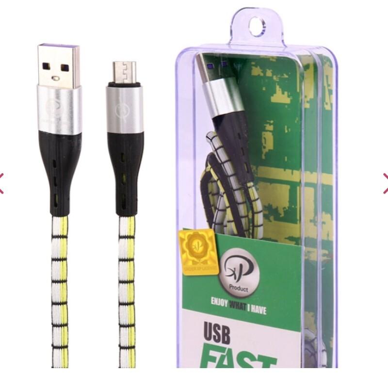 کابل Micro USB (میکرو  یو اس بی) فست شارژ Poduct xp-c214طول یک متر