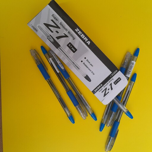 خودکار آبی  مدل z-1 زبرا  0.7 mm