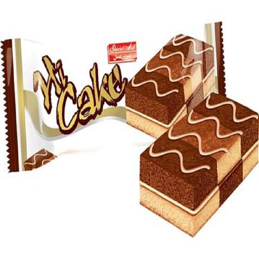 کیک لایه ای های کیک کرمدار شکلاتی  شیرین عسل-بسته 36 عددی