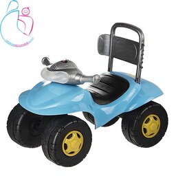 ماشین بازی سواری ارابه مدل X3 رنگ آبی