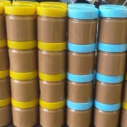 کره بادام زمین 5 عدد 300 گرمی  فروش ویژه ارسال رایگان