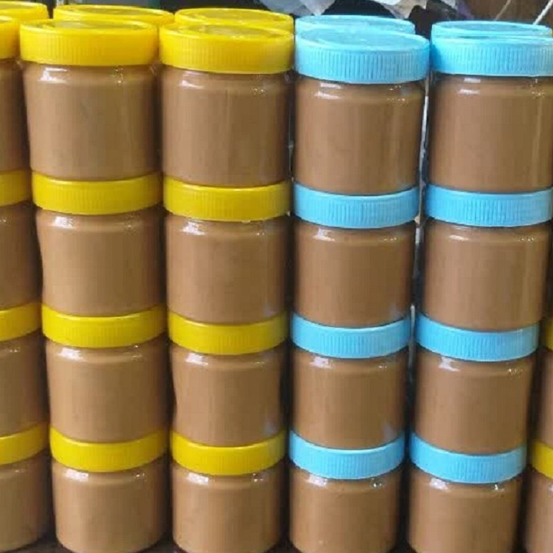 کره بادام زمین 5 عدد 300 گرمی  فروش ویژه ارسال رایگان