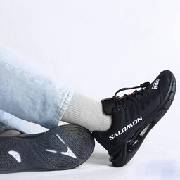 کفش کتونی اسپرت سالومون مردانه با کیفیت سبک و راحت با کفی طبی و ضمانت شستشو  سایز 36 تا 44