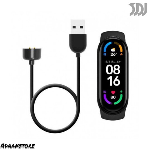 شارژر وایرلس مچ بند هوشمند شیائومی Mi Band 6 - اورجینال