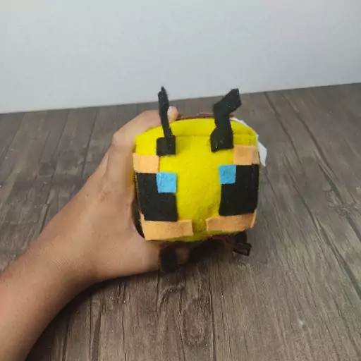 عروسک نمدی  زنبور ماین کرافت Minecraft  bee 