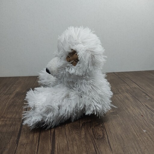 عروسک پارچه ای خرس سفید 