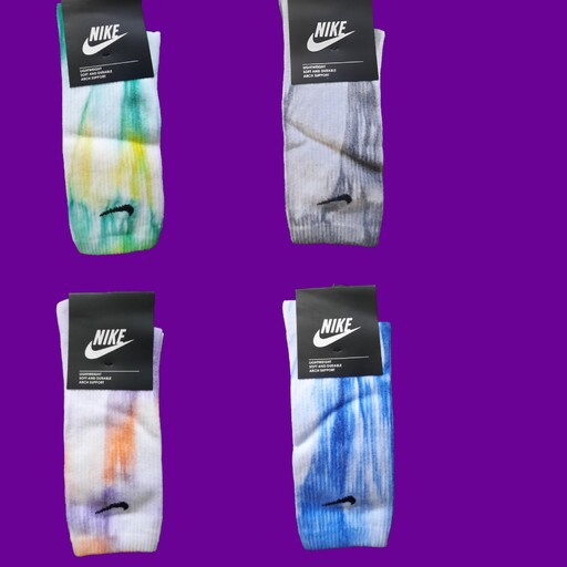 جوراب زنانه ساق بلند ورزشی برند نایک در رنگ های مختلف