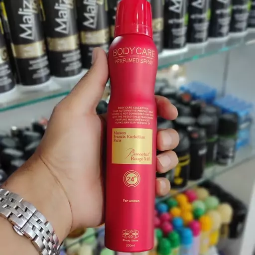 اسپری بدن بادی کر زنانه رایحه باکارات رژ 540 Body Care Baccarat Rouge Spray