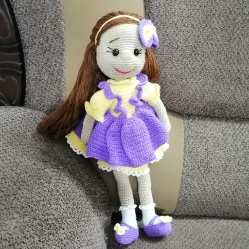 عروسک بافتنی زیبا