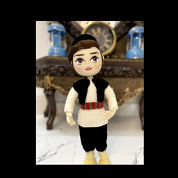 عروسک بافتنی گیلدادخان عروسک سنتی و متناسب با فرهنگ ایرانی