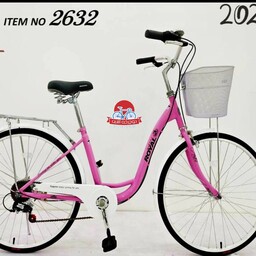 دوچرخه دخترانه رویال سایز 24 هزینه ارسال نیم بها با تیپاکس 