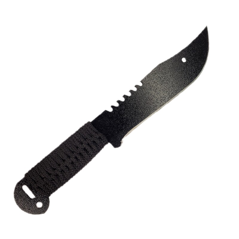 چاقوی شکاری طبیعت گردی همراه با غلاف از برند کلمبیا مدل k320 رنگ مشکی