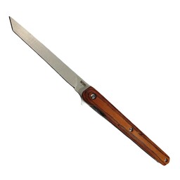 چاقوی تاشو مدل m390 دسته پادوک برزیلی ضد زنگ و مقاوم