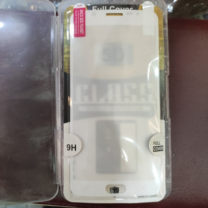 گلس و محافظ صفحه نمایش شفاف سفید Samsung Note 5 