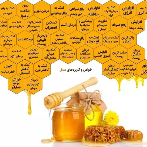 عسل طبیعی  چهل گیاه کندو