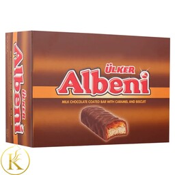 شکلات البنی اولکر 52 گرمی بسته ی 18 عددی albeni ulker

