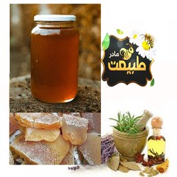 عسل خالص و  ممتاز چهل گیاه 500 گرمی محصولی از کوه های زاگرس 
