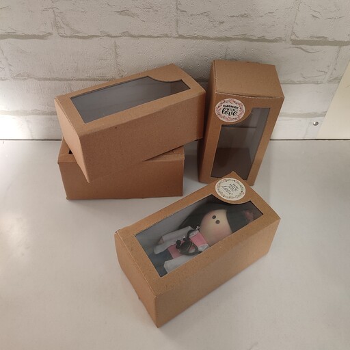 جعبه ی عروسک  جاکلیدی ده تایی   با طول 18سانت 