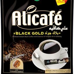 قهوه علی کافه اصل مدل بلک گلد 40 عددی به علاوه 4 عدد اضافه