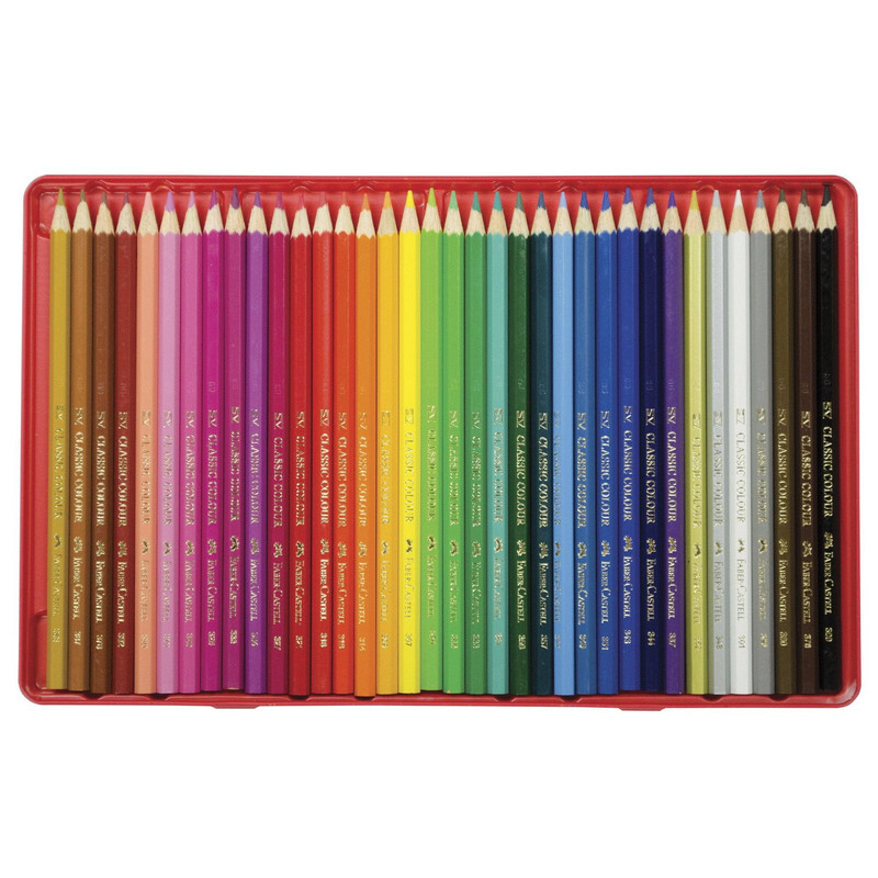 مداد رنگی 36 رنگ فابر کاستل مدل کلاسیک کد C - 115846 