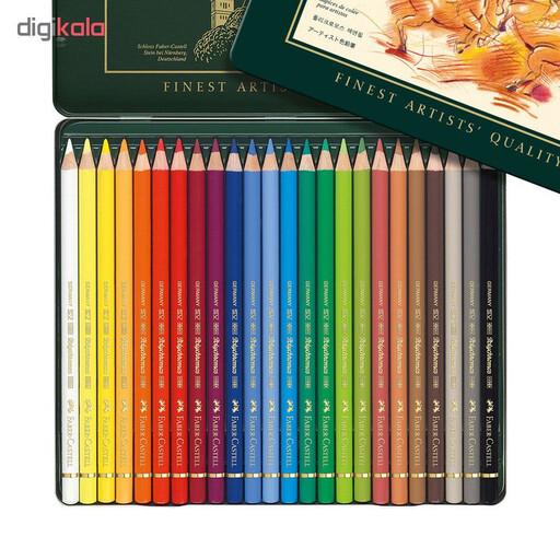 مداد رنگی 24 رنگ فابر-کاستل مدل پلی کروم