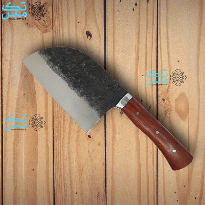 چاقوی سرآشپز مدل صربستانی( المازان Almazan knife ) دسته پادوک سفارشی استاد هادی