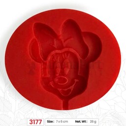 مولد سیلیکونی طرح سر میکی موز رنگ قرمز برند سورنا پارت ابعاد 7 در 6 سانت 