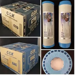 فیلتر مرحله 1و2و3 تایوانی سی سی کا c.c.k  دستگاه های تصفیه آب 