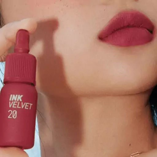 تینت یا رژ لب مایع مخملی و مات اورجینال کره ای پریپرا peripera ink lip tint شماره 20