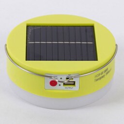 چراغ اضطراری مدل خورشیدی 100w GBL زرد