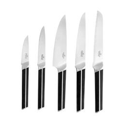 ست چاقو شش پارچه karaca محصول ترکیه دارای پنج عدد انواع چاقو به همراه استند