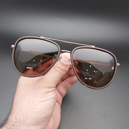 عینک آفتابی مردانه ریبن پلاریزه و یووی400 رنگ قهوه ای ارسال رایگان