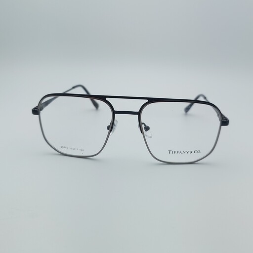 فریم عینک طبی مردانه فلزی تیفانی بالاترین کیفیت رنگ سرمه ای ارسال رایگان