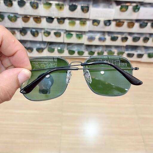 عینک آفتابی مردانه ریبن عدسی شیشه رنگ سبز لجنی ارسال رایگان