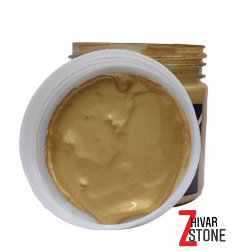 مادر رنگ اکریلیک پایه آب  مناسب تولید سنگ مصنوعی  400 طلایی   نقره ای و مسی