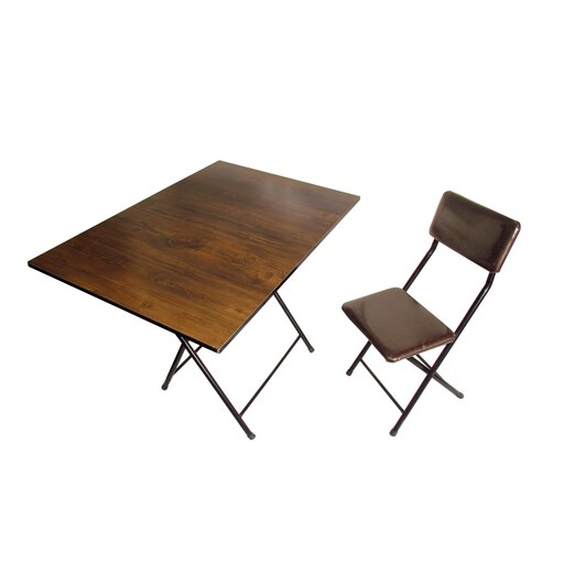 میز تحریر و صندلی میزیمو مدل تاشو کد 1801