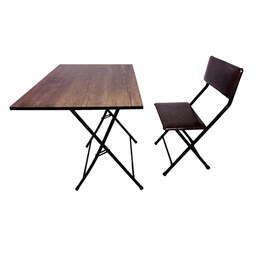 میز  و صندلی ناها ر خوری میزیمو مدل تک نفره  تاشو کد  301