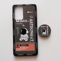 قاب طرحدار  MARS ASTRONAUT پاپ سوکت دار گوشی سامسونگ A52 و A52s