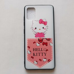 قاب طرحدار  براق HELLO KITTY گوشی سامسونگ A51