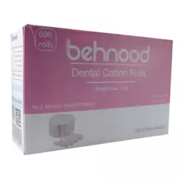 رول پنبه دندانپزشکی بهنود600عددی BEHNOOD DENTAL COTTON ROLLS

