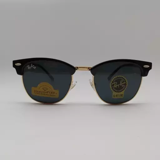 عینک آفتابی ری بن Ray ban  مدل کلاب مستر عدسی شیشه