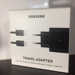   Samsung Travel Adapter Super Fast Charging 2.0 (45W)آداپتور مسافرتی  شارژ سریع