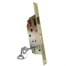 قفل درب کلیدی ناکو  به همراه 2 عدد کلید و پیچ 
